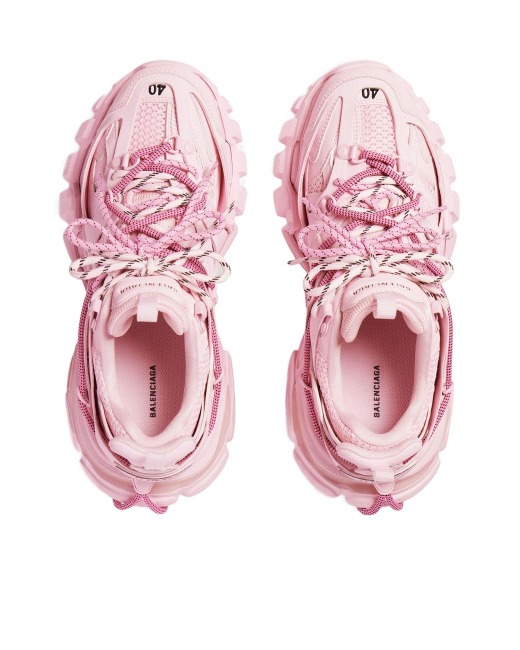 Balenciaga Pink Track Trail Laces Sneaker