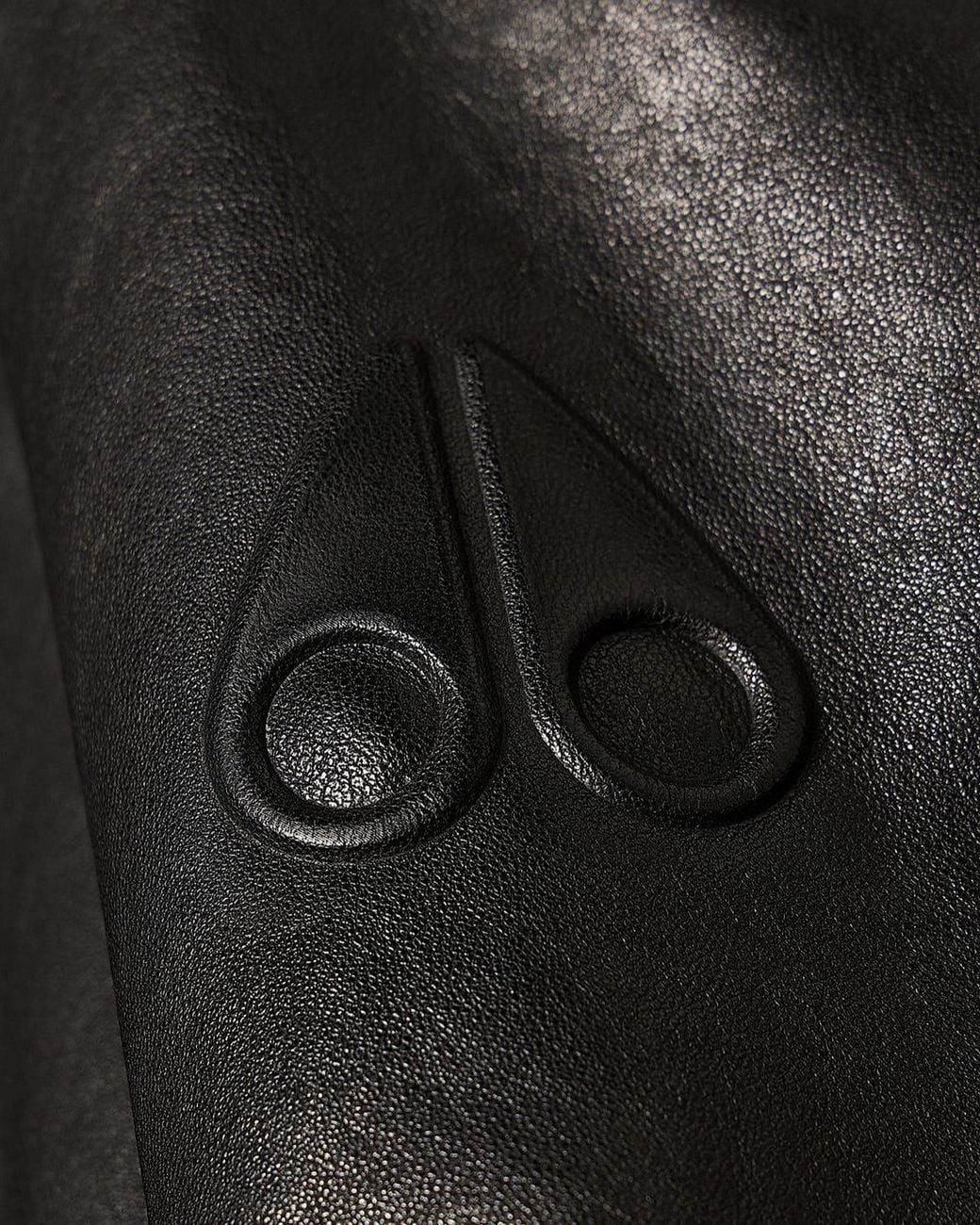 Moose Knuckles Black Cardin Fur Leather Jacket
