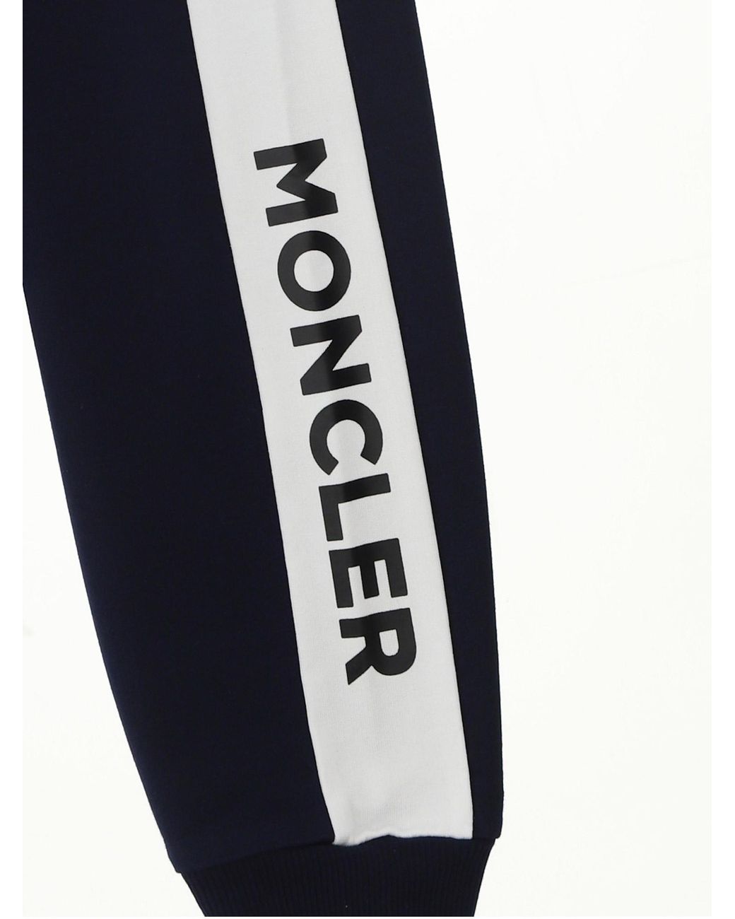 Moncler Blue Colour Block Sweatpants