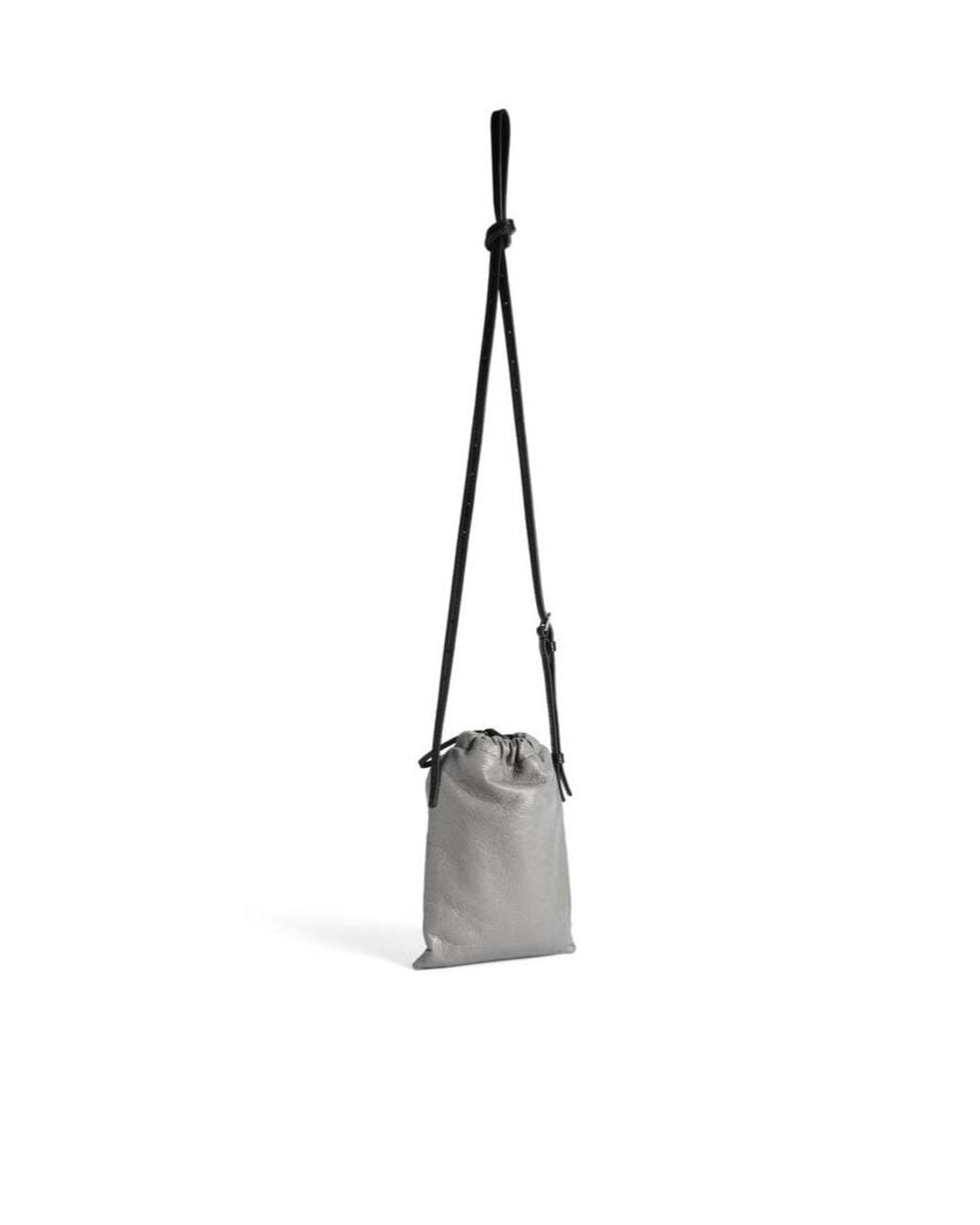 Balenciaga Metallic Shopper Phone Holder Shoulder Bag for men