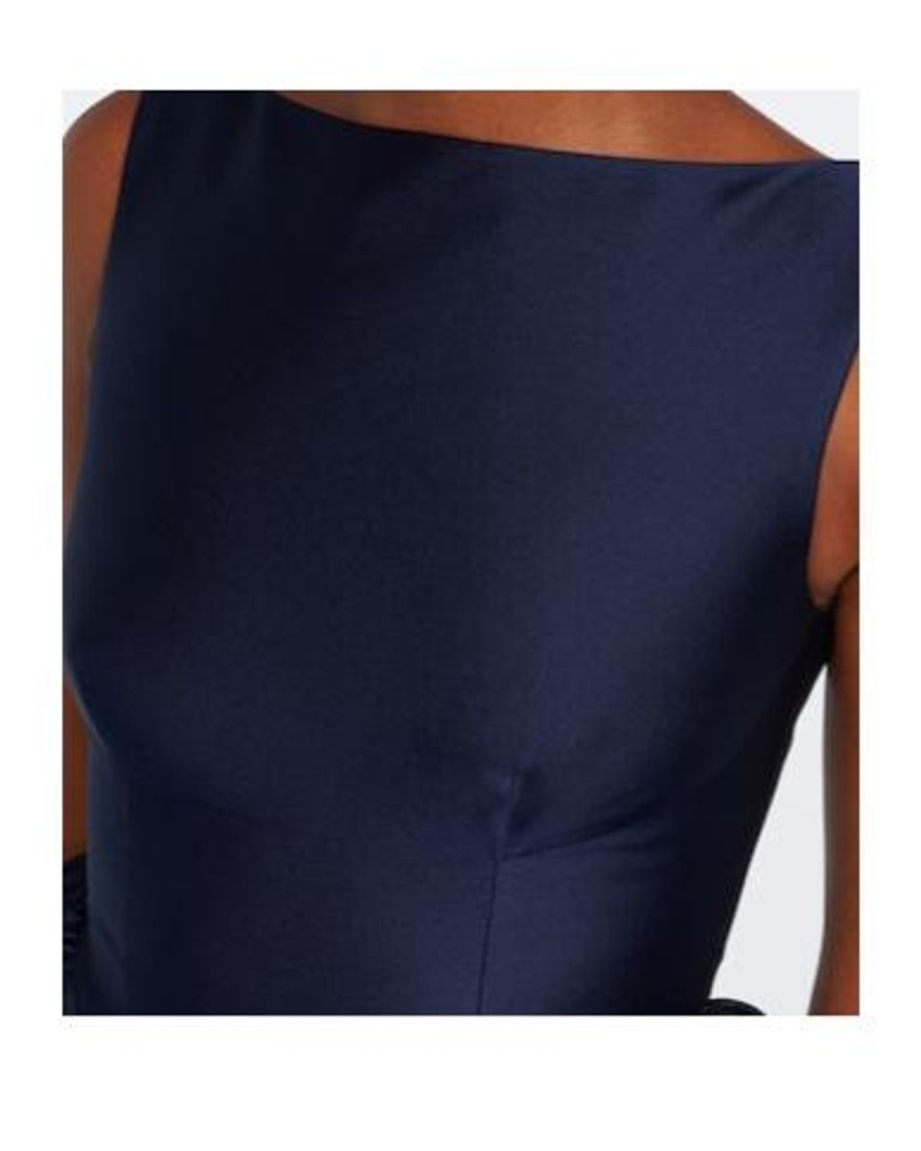 Roland Mouret Blue Peplum Taffeta Cocktail Dress