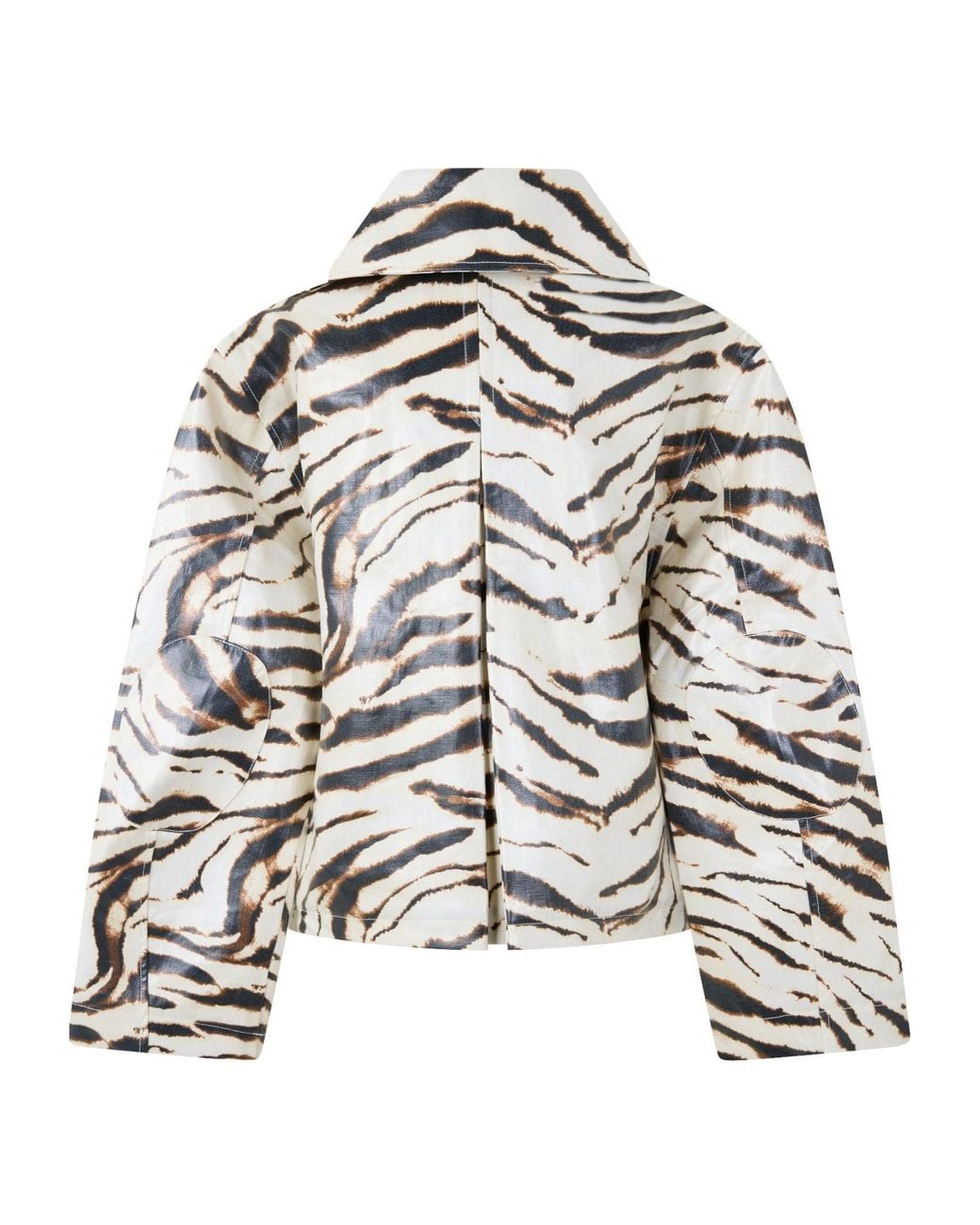 Ganni Multicolor Canvas Barn Jacket