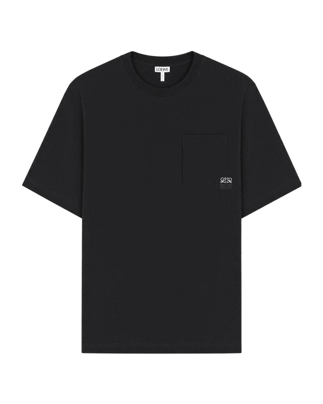 Loewe Black Cotton Short-Sleeve T-Shirt for men