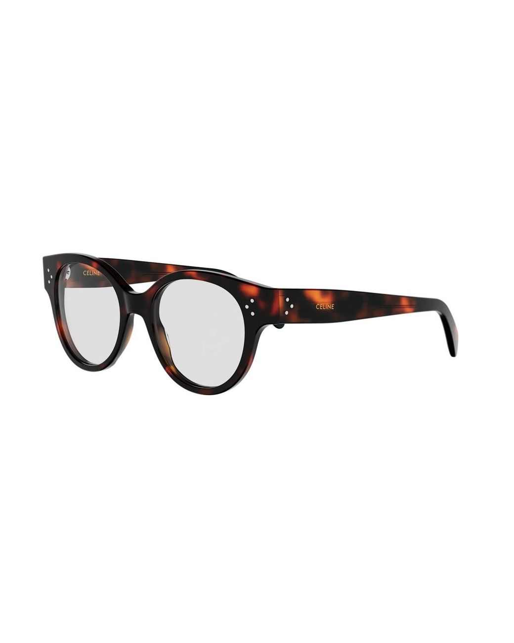 Céline White Full-Rimmed Glasses