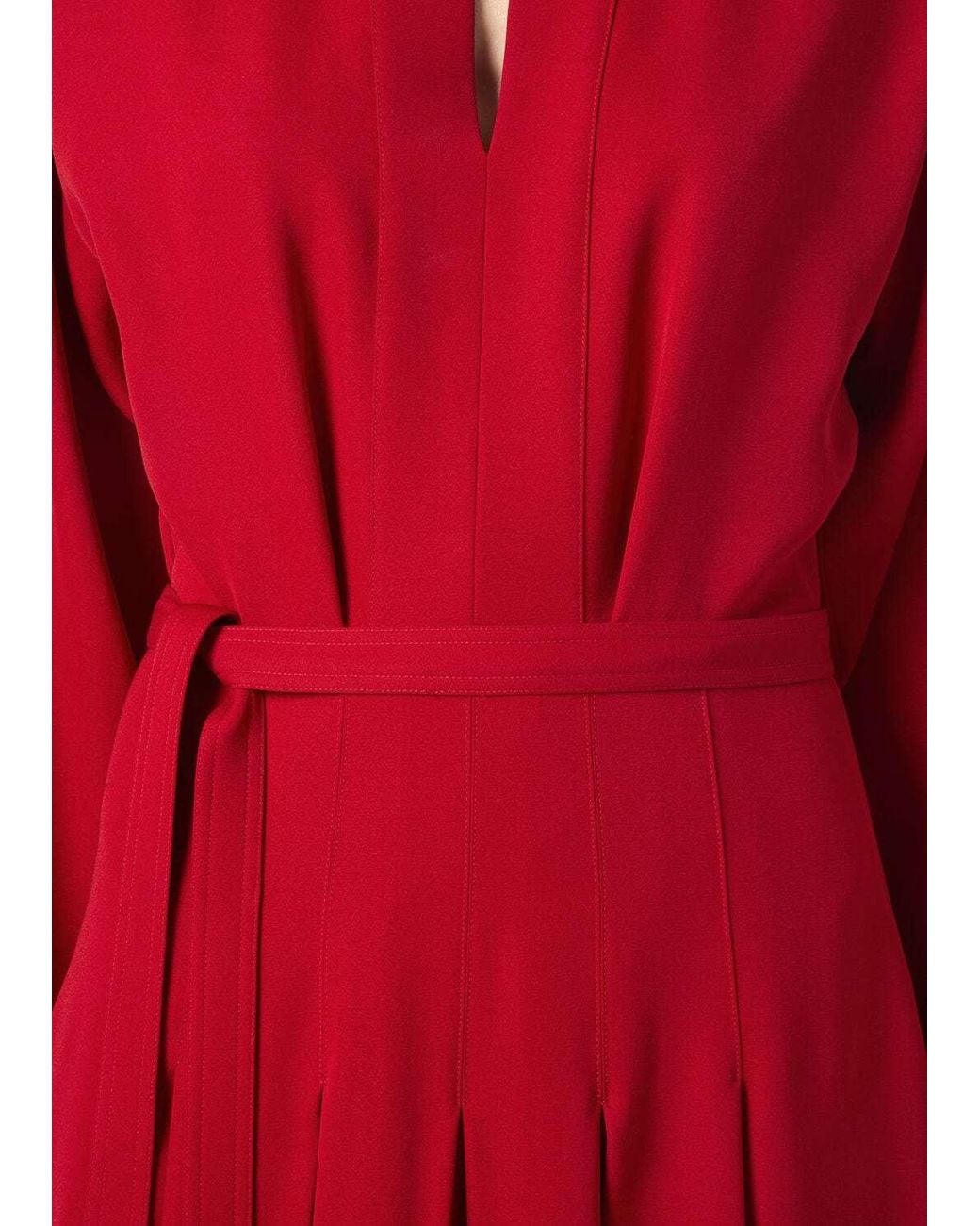 Loro Piana Red Haileen Dress