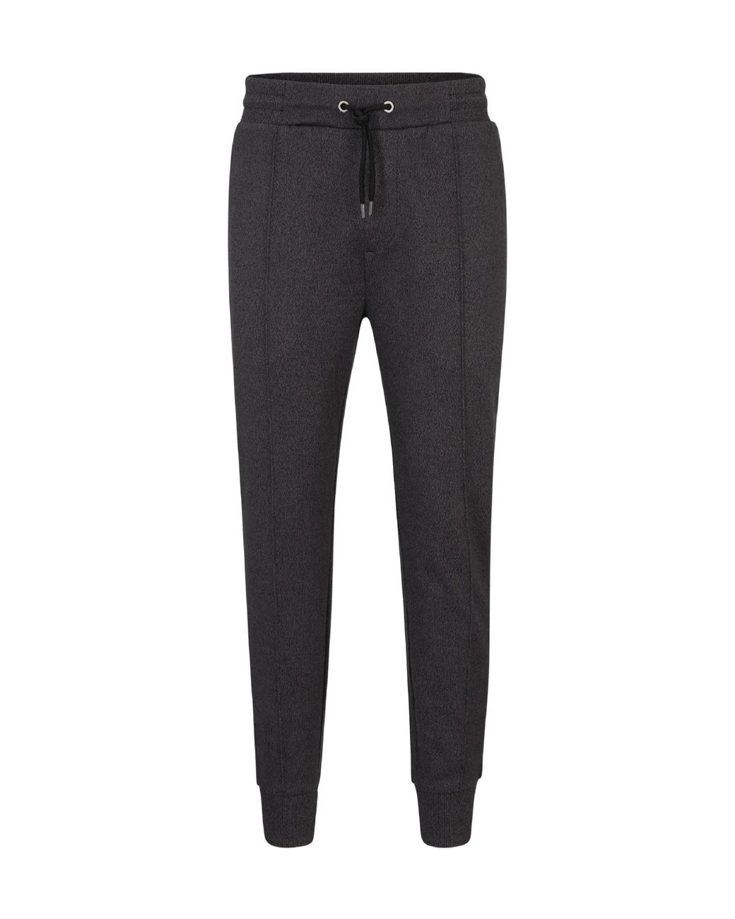 Boss Black Marled Tapered Joggers for men
