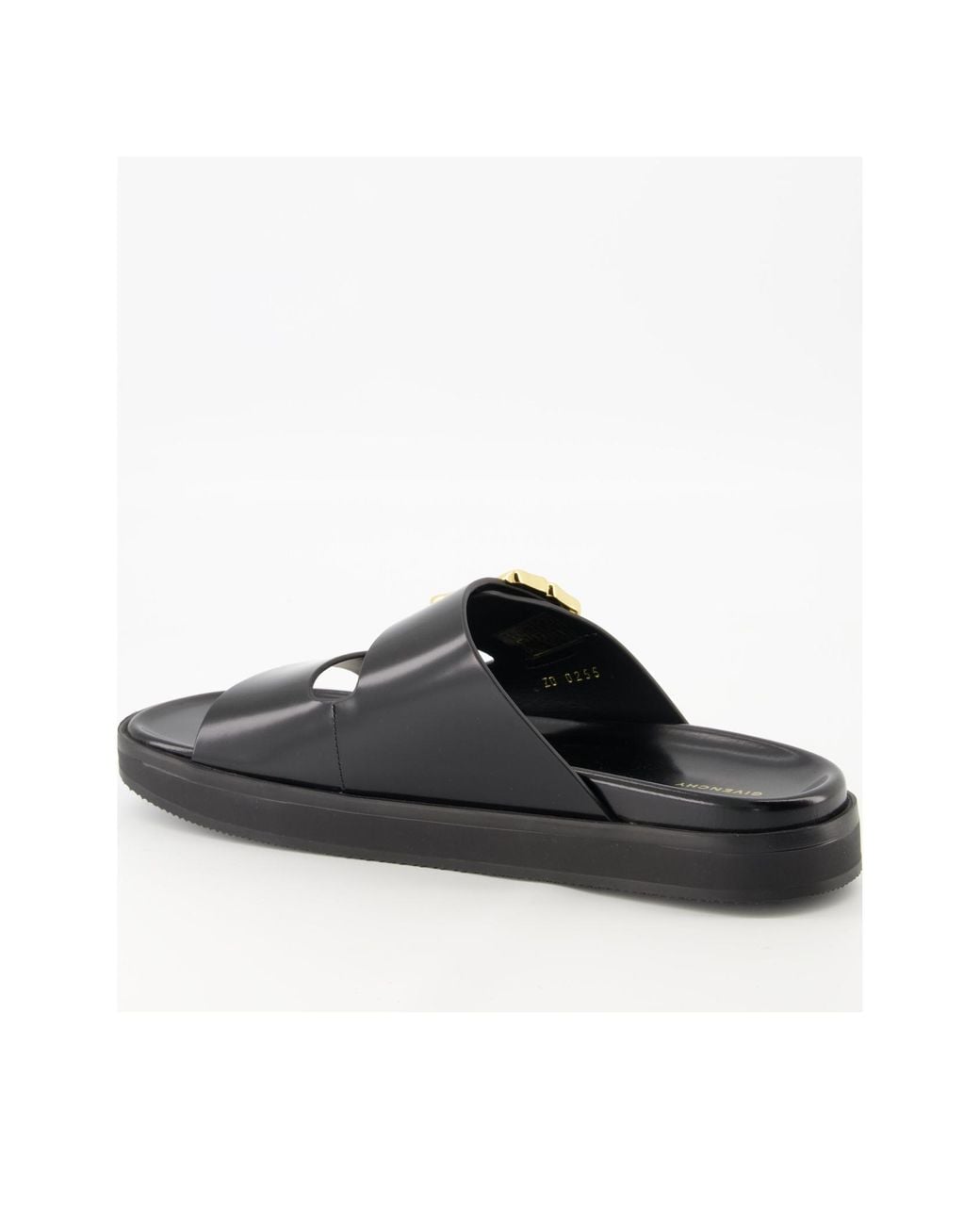 Givenchy Black 4G Buckled Sandals