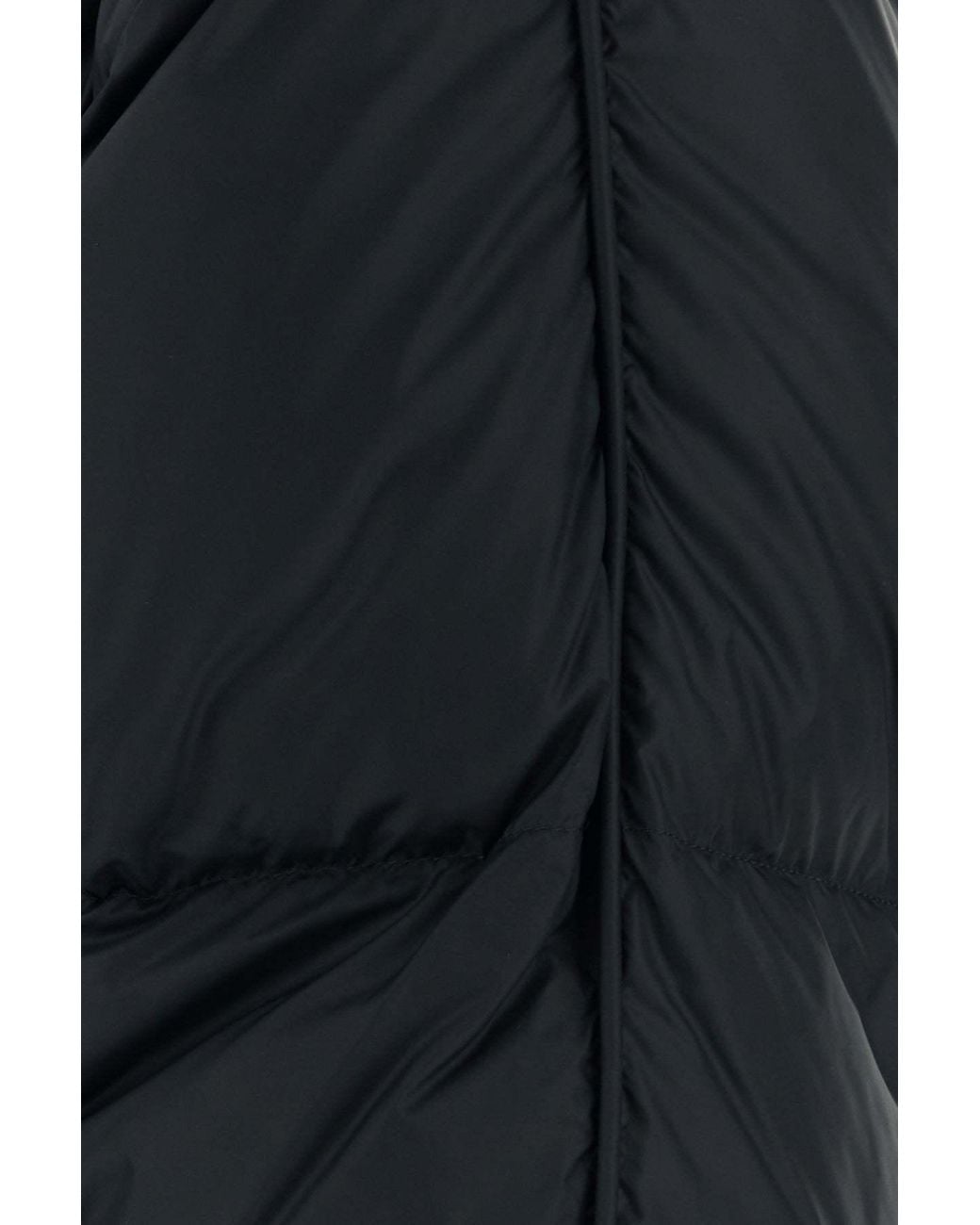 Herno Blue Laminar Long Hooded Down Jacket