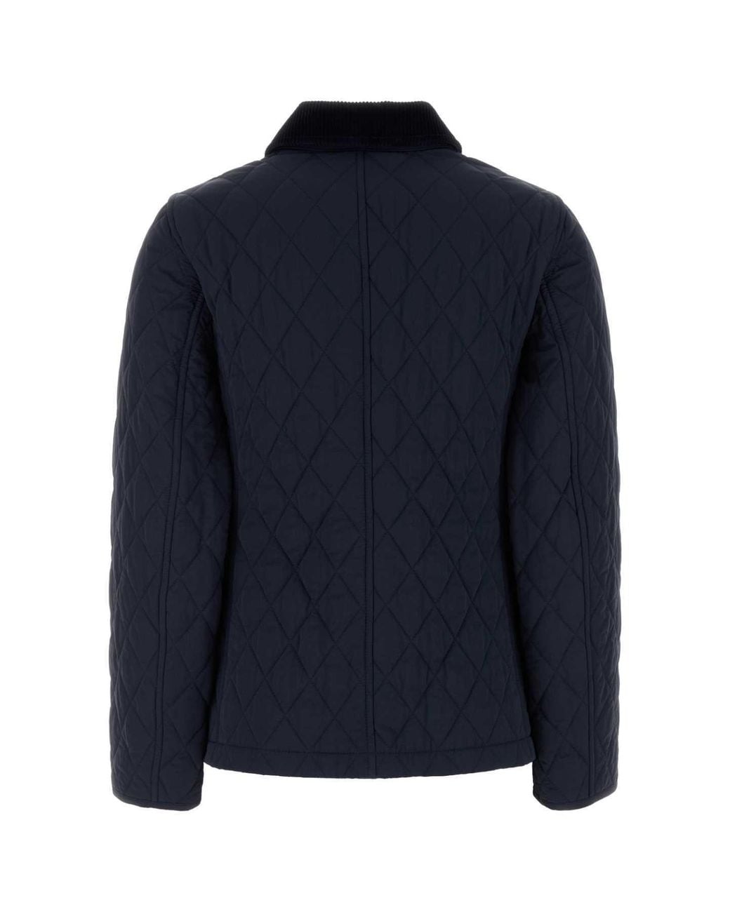 Burberry Blue Quilted Jacket