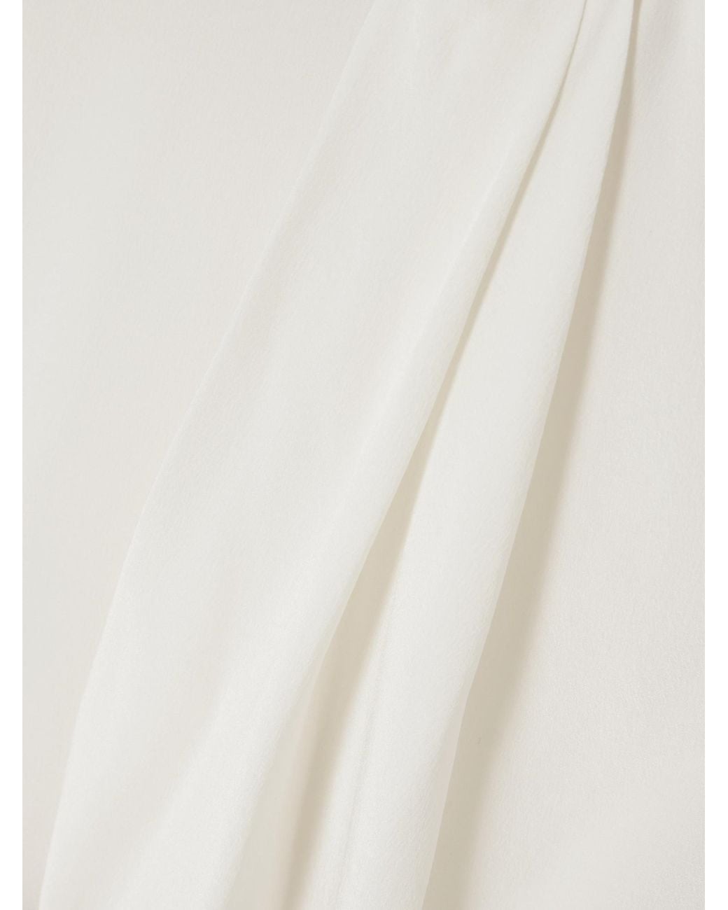 Victoria Beckham White Smooth Elegant Blouse
