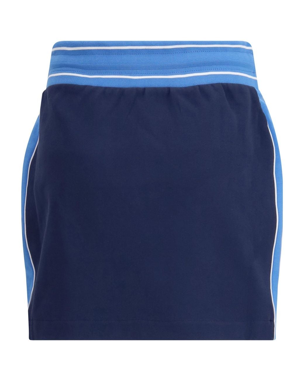 Casablanca Blue Punto Mini Skirt