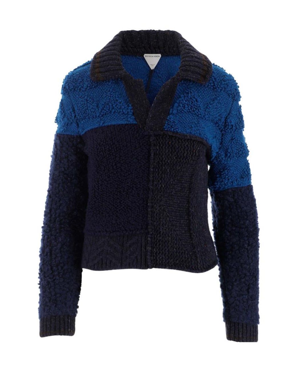 Bottega Veneta Blue Wool Pullover