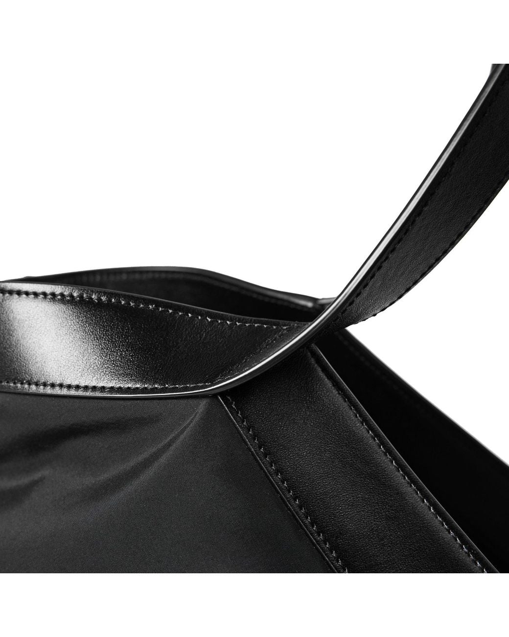 Saint Laurent Black Nylon Tote Bag for men