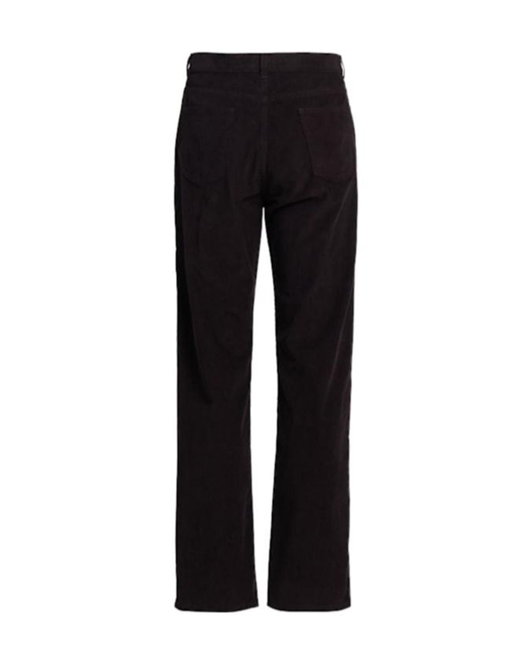 The Row Black Stretch Corduroy Pants for men