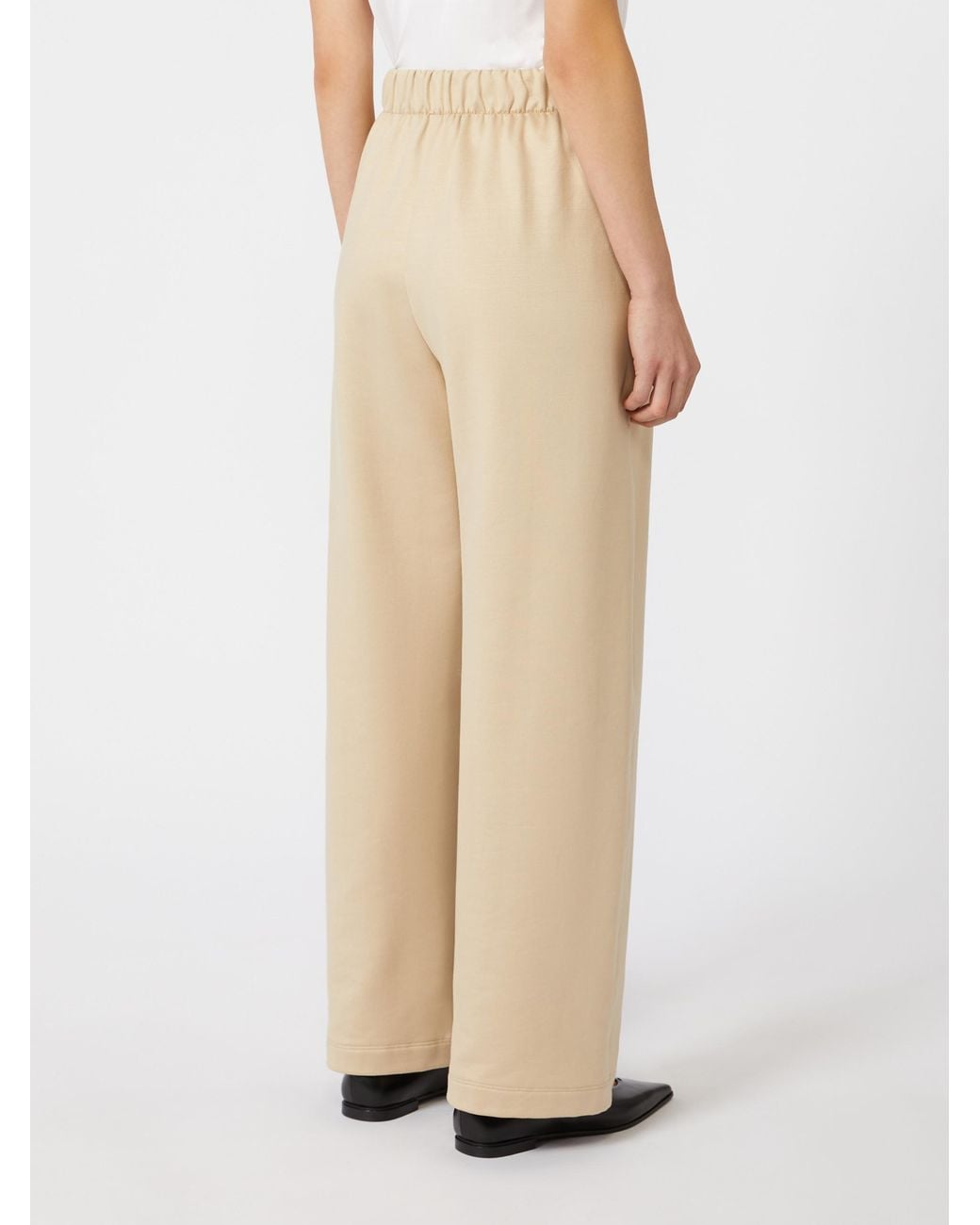 Max Mara Natural Filovia Straight-Leg Trousers