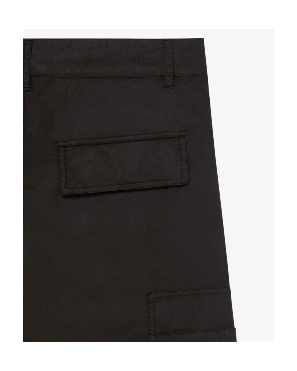 Givenchy Black Zipped Pocket Cargo Pants for men