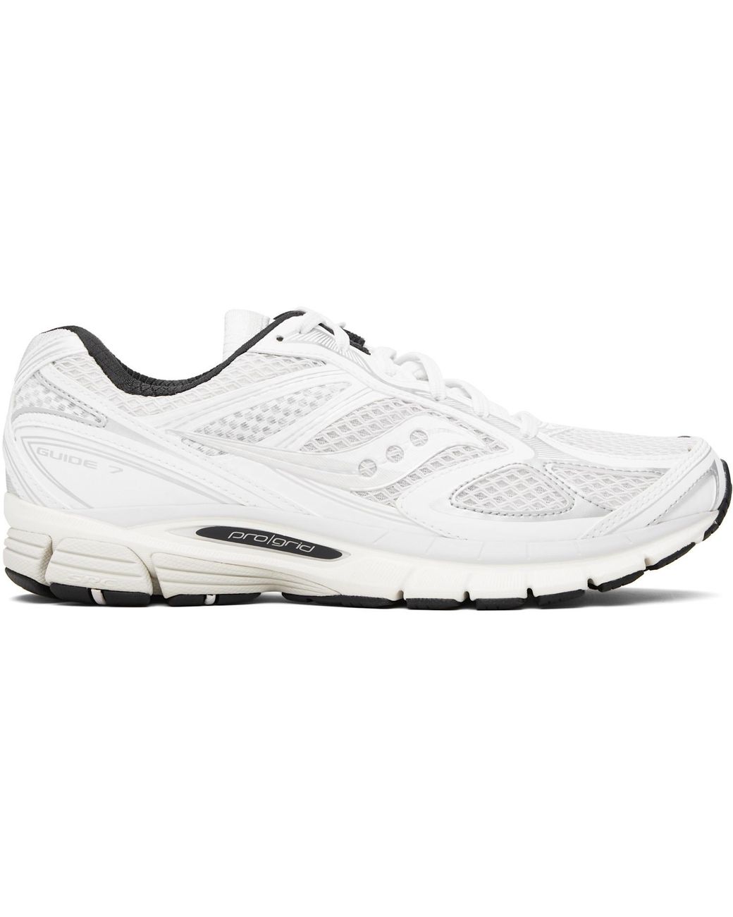 Saucony White Progrid Guide 7 Sneakers for men