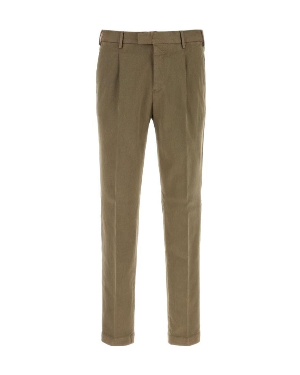 Pt Pantaloni Green Pt Torino Slim Stretch Pants for men