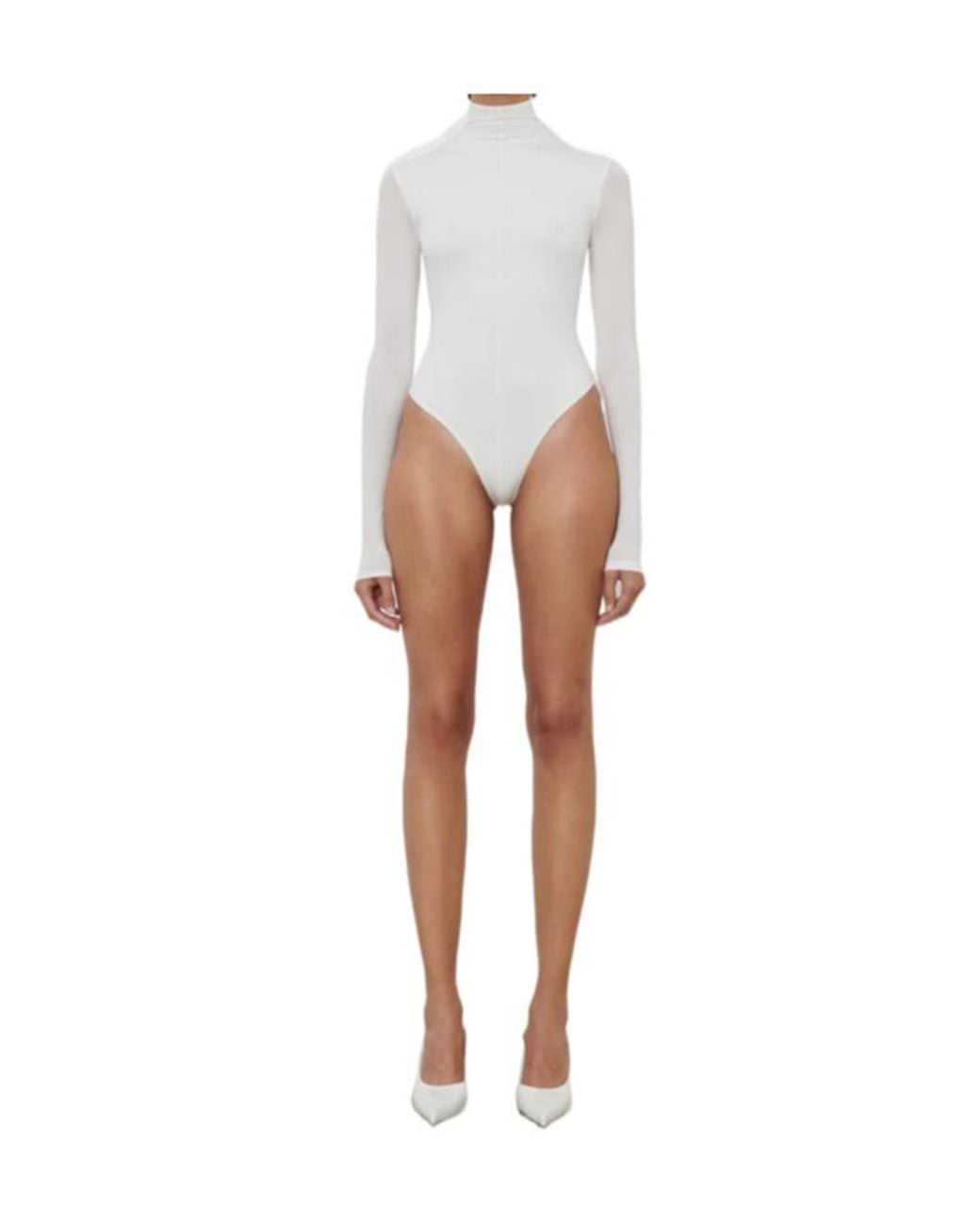 Wardrobe NYC X Rosie Huntington Whiteley High-Neck Bodysuit