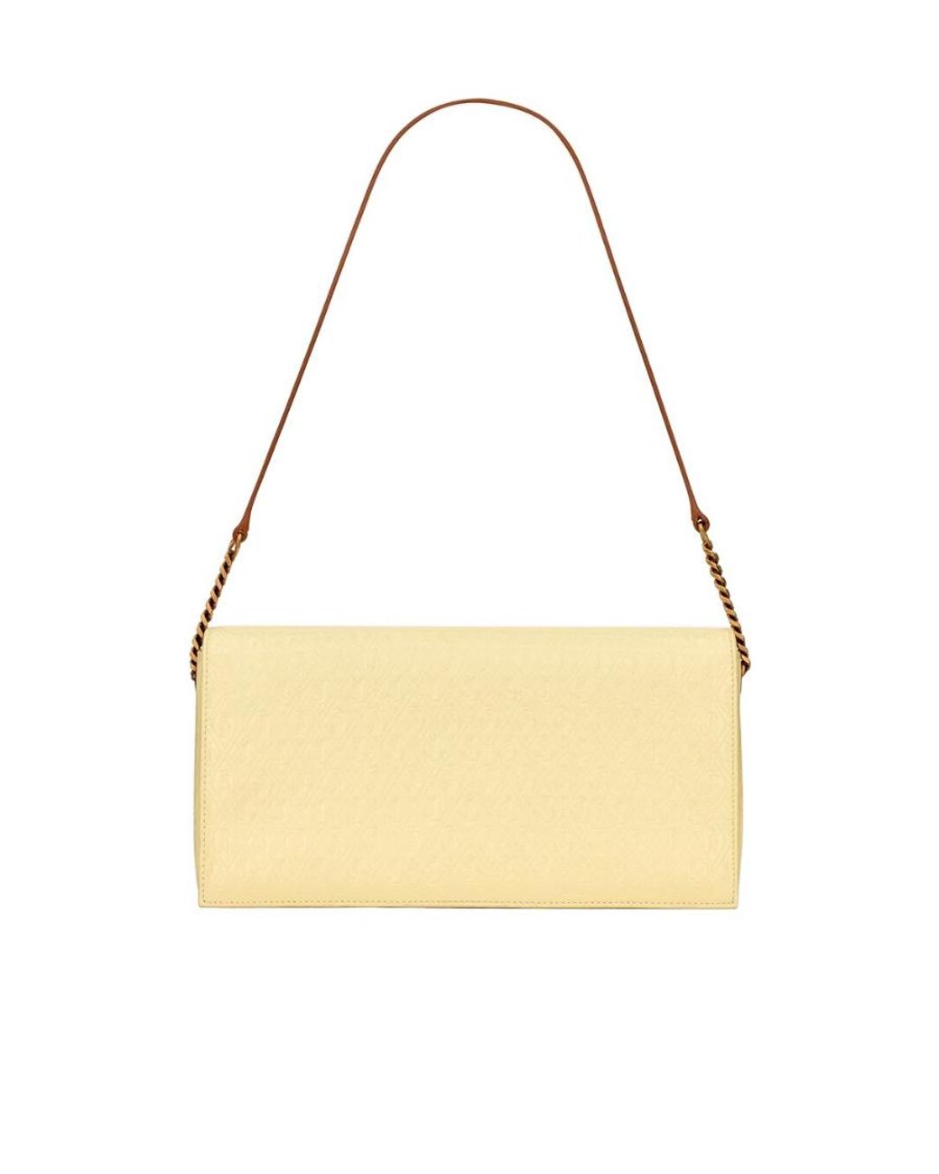 Saint Laurent Metallic Le Monogramme 99 Chain-Linked Shoulder Bag