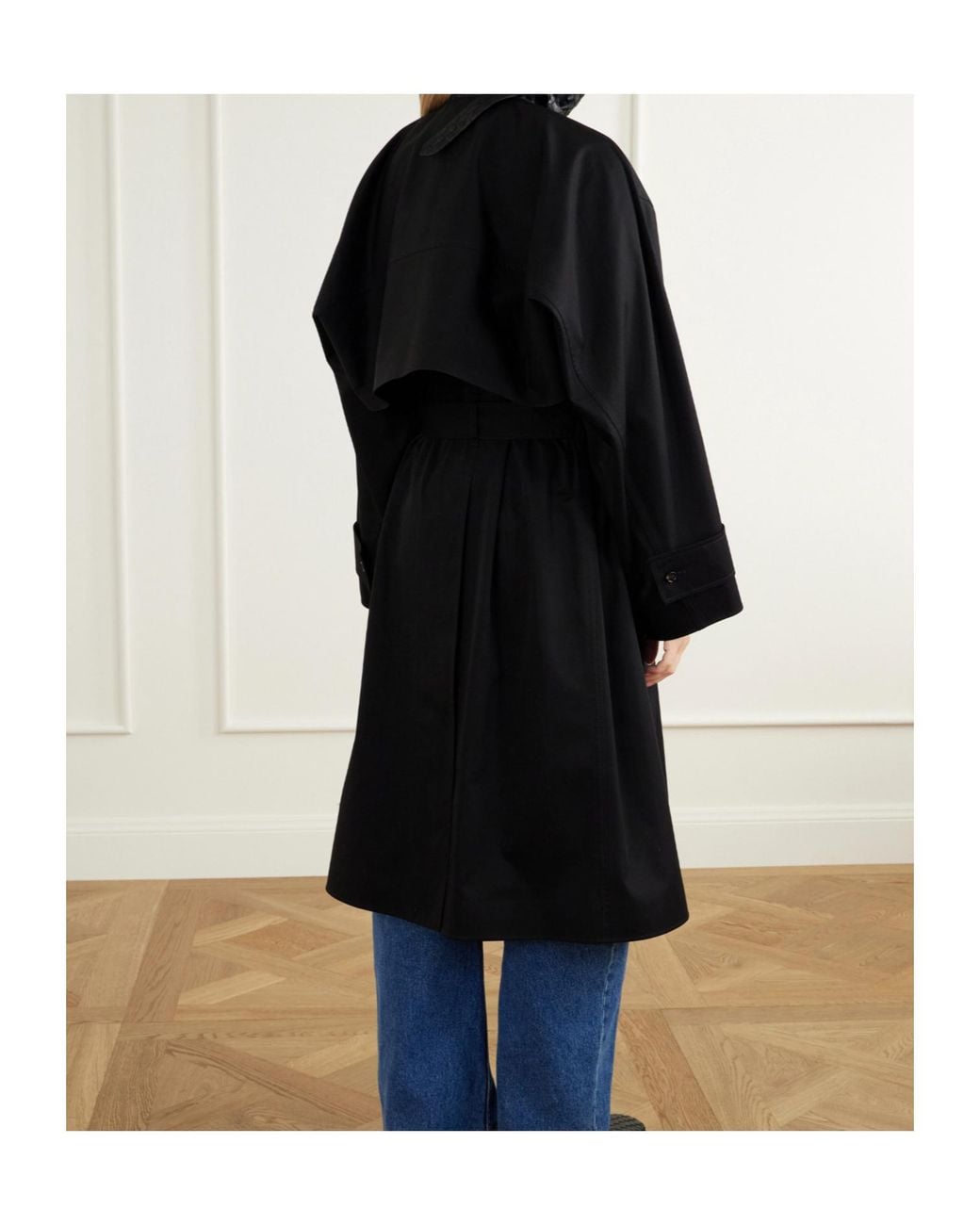 Bottega Veneta Black Trench Coat
