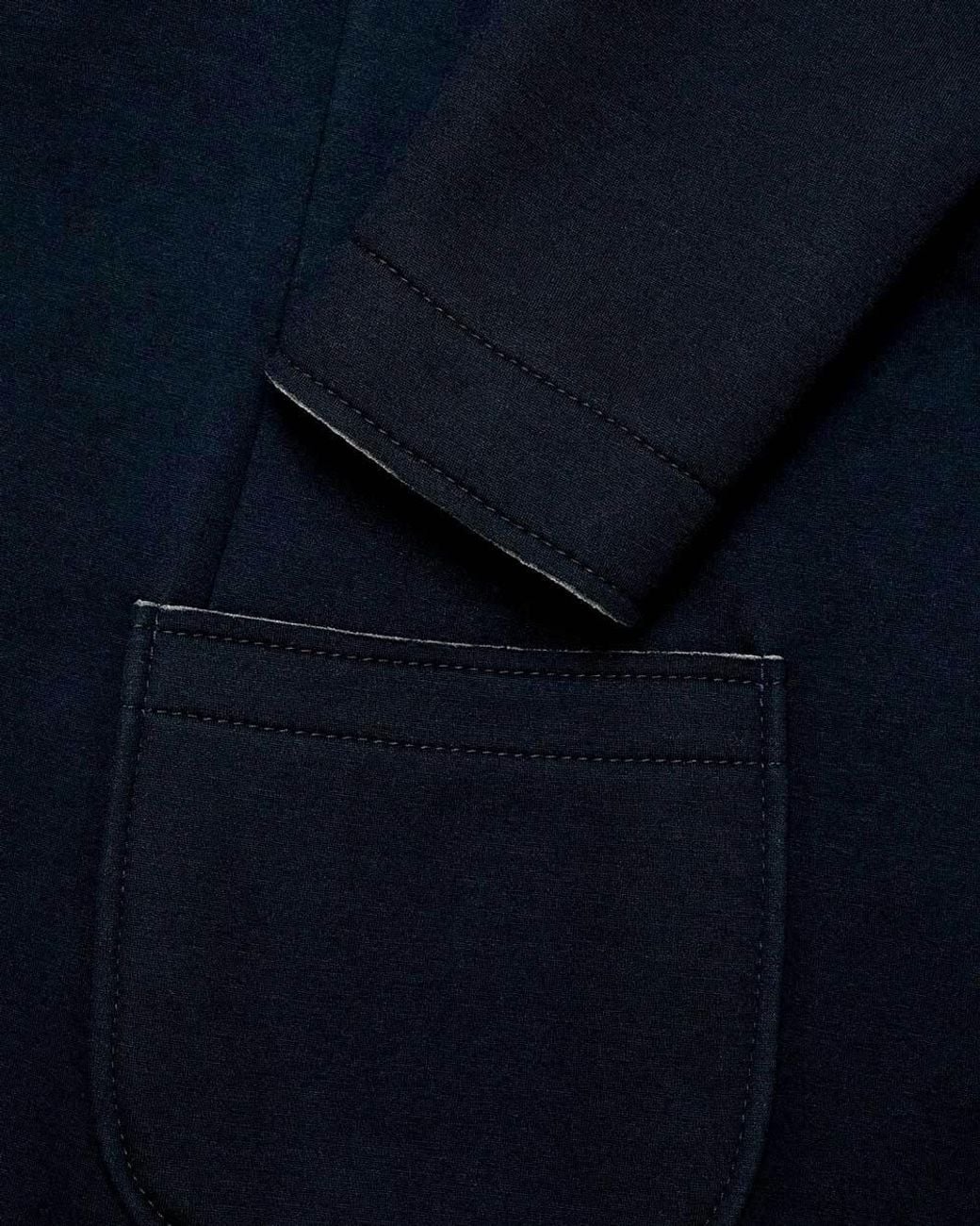 Armani Collezioni Blue Long-Sleeved Casual Jacket for men
