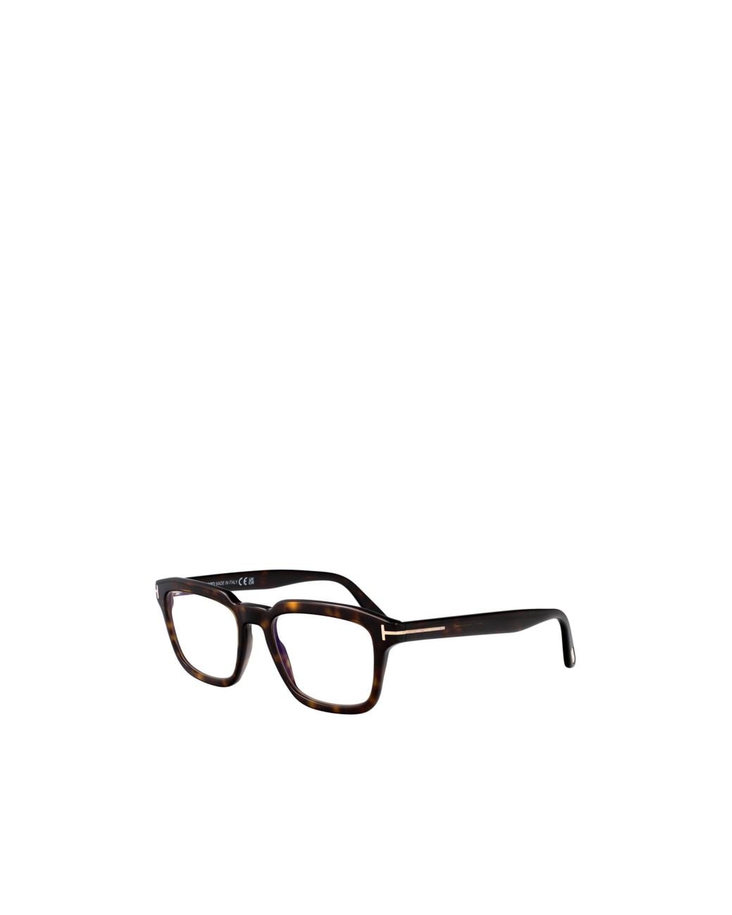 Tom Ford White Eyewear Square-Frame Glasses