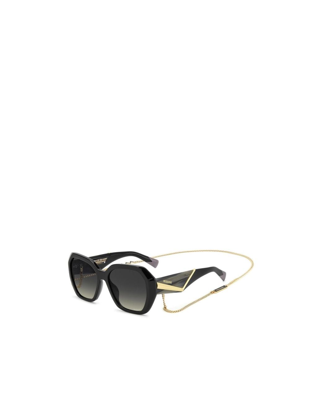 Missoni White Oversized Square Sunglasses
