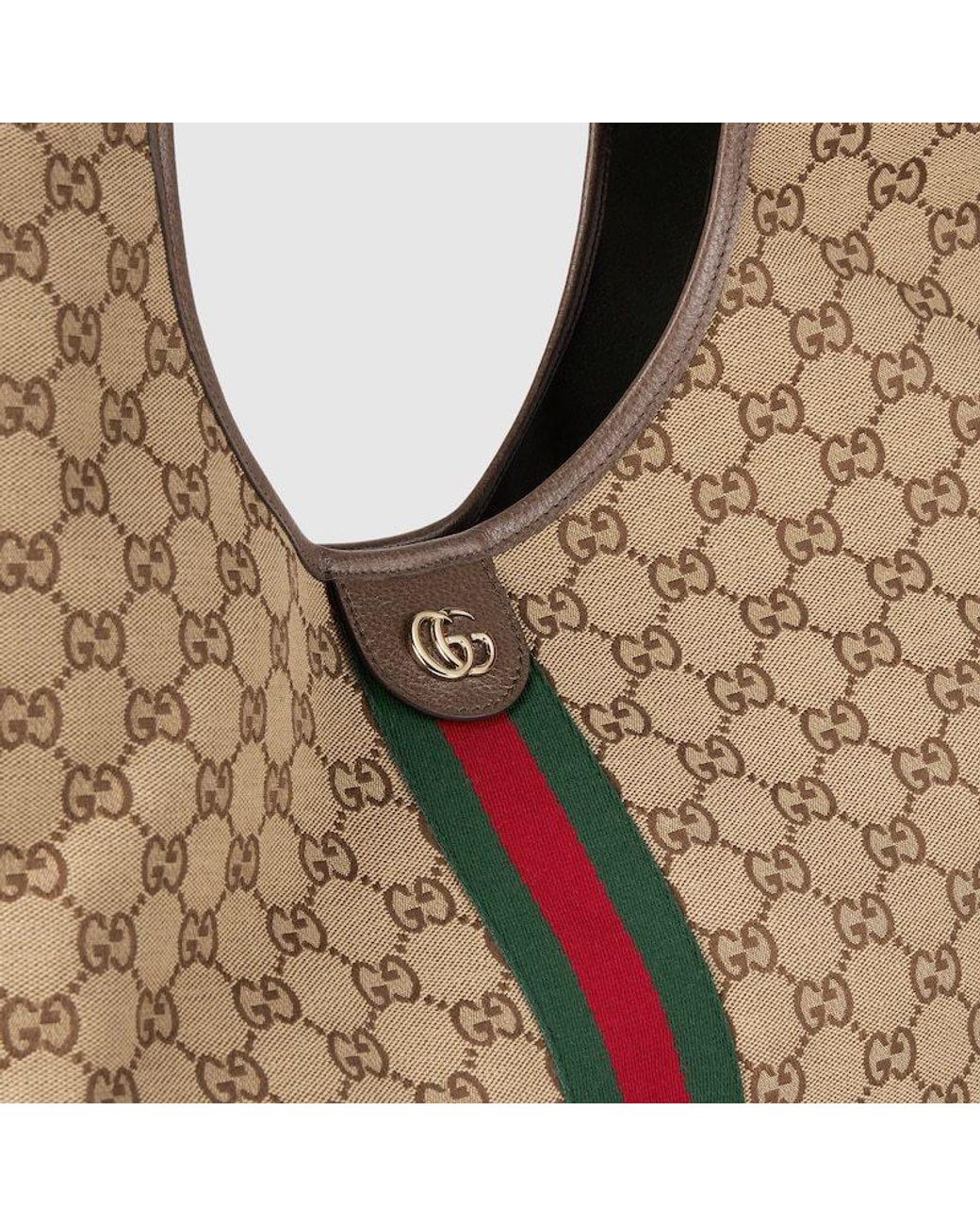 Gucci Metallic Giglio Large Top Handle Bag