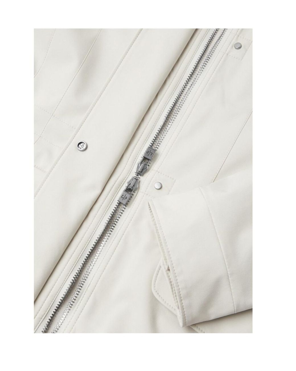 Loro Piana White Windmate Traveller Field Jacket