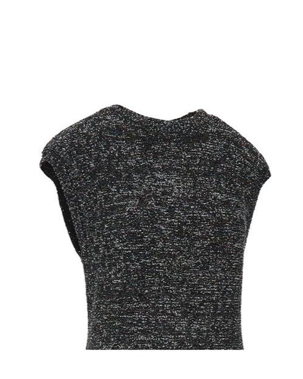 Emporio Armani Blue Sequin Dress