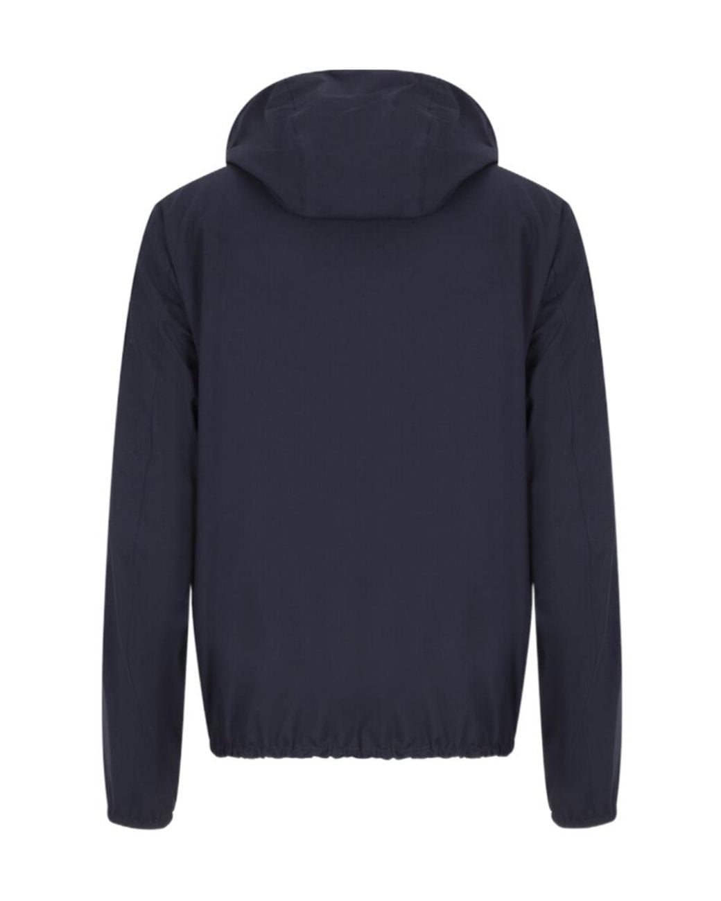 Herno Blue Reversible Hooded Jacket for men