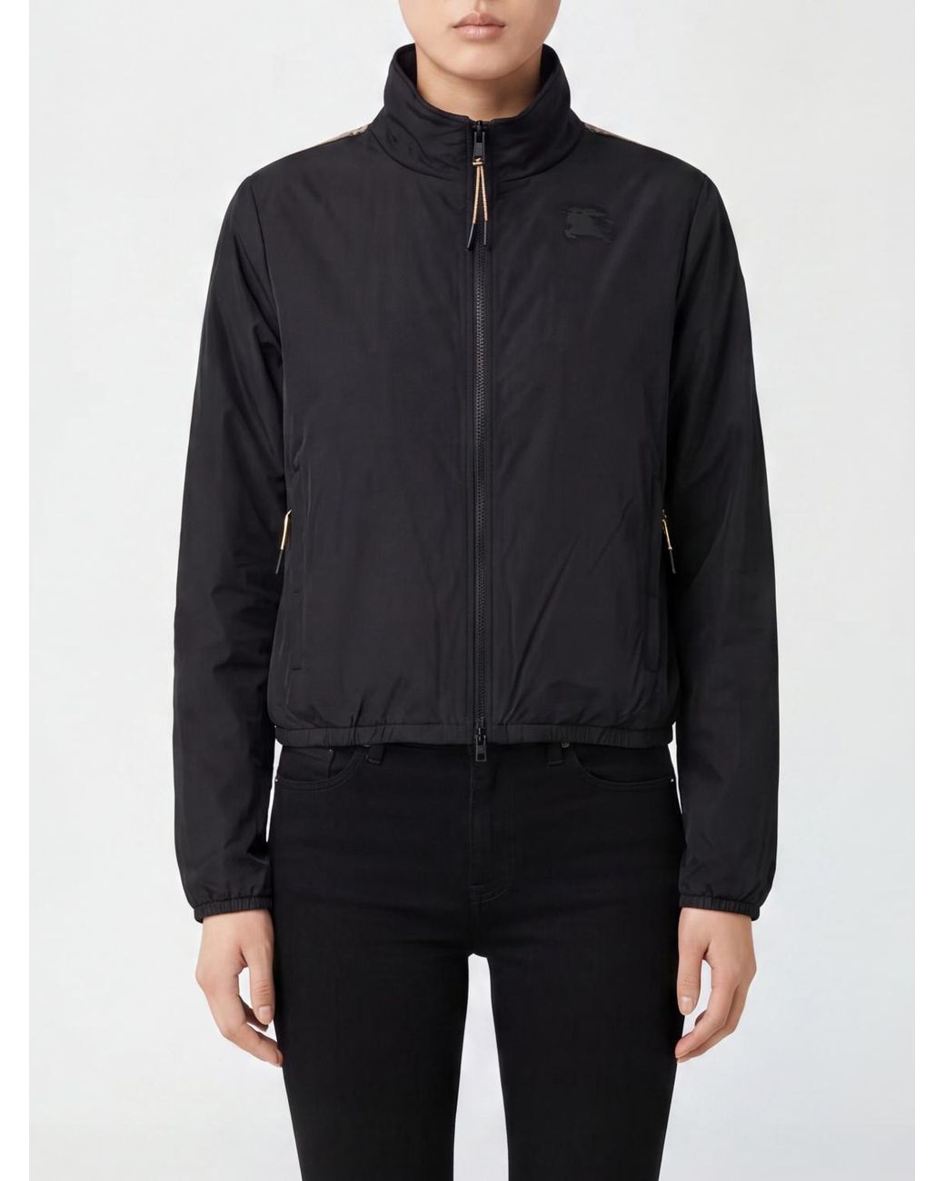 Burberry Black Reversible Stretch Jacket