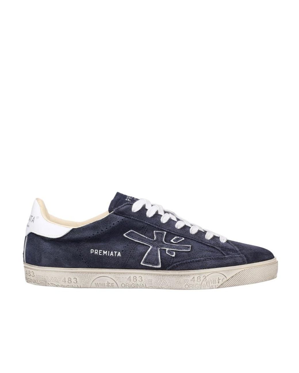 Premiata Blue Steve Sneakers for men