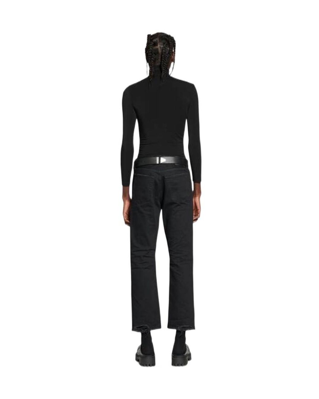 Balenciaga Blue Slim Fit Trousers for men