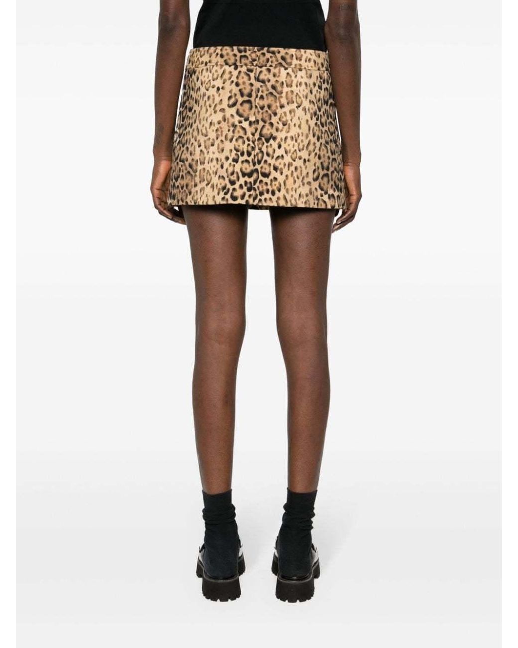 Céline Natural Bandeau Mini Skirt