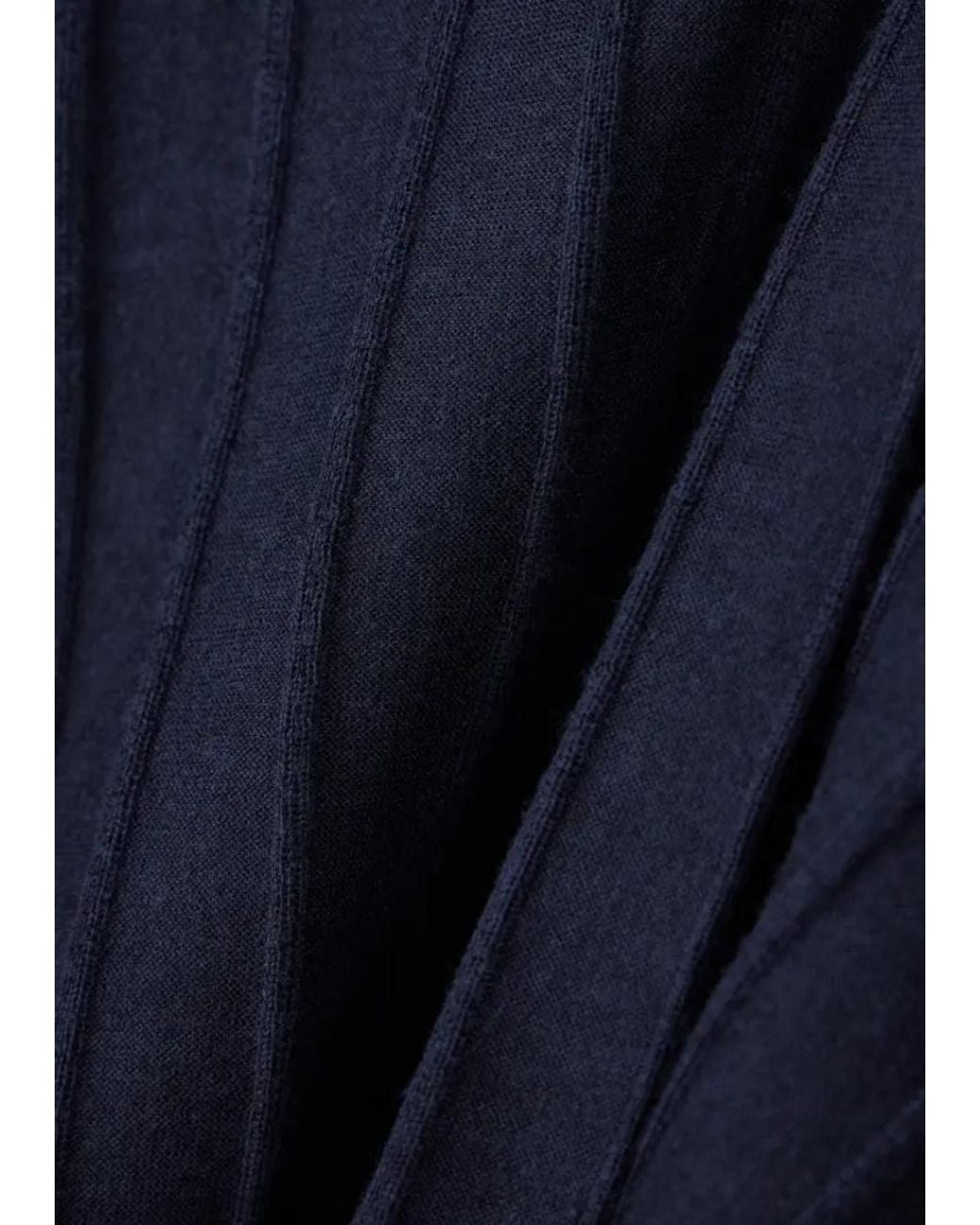 Emporio Armani Blue Mock-Neck Pullover for men