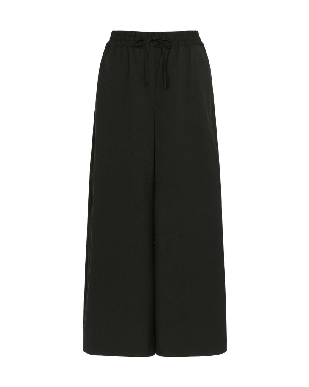 Weekend by Maxmara Black Stretch Wool Joggers