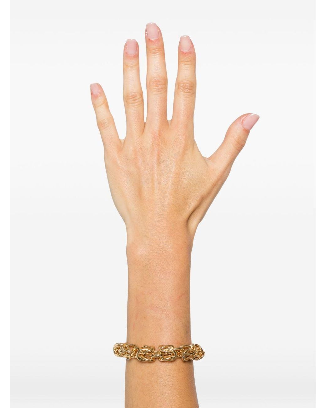 Totême Metallic Byzantine Chain Bracelet