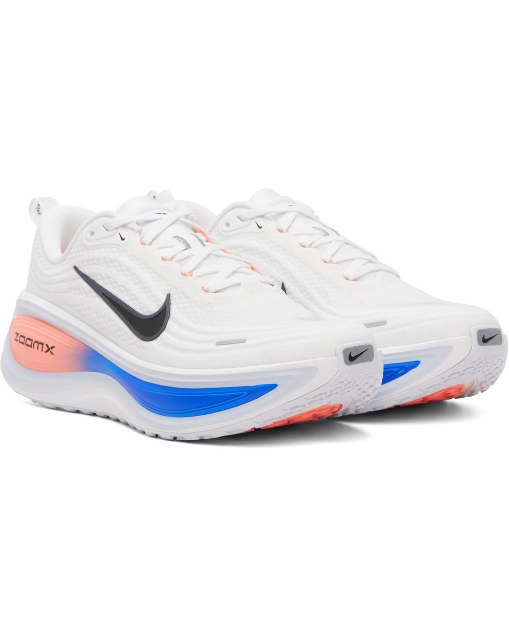 Nike White Vomero Plus Road Running Shoes for men