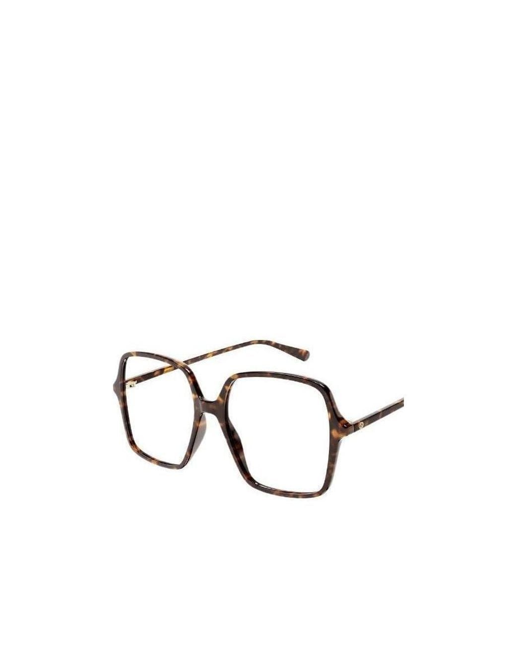 Gucci Multicolor Eyewear Oversized Square Glasses And Frames