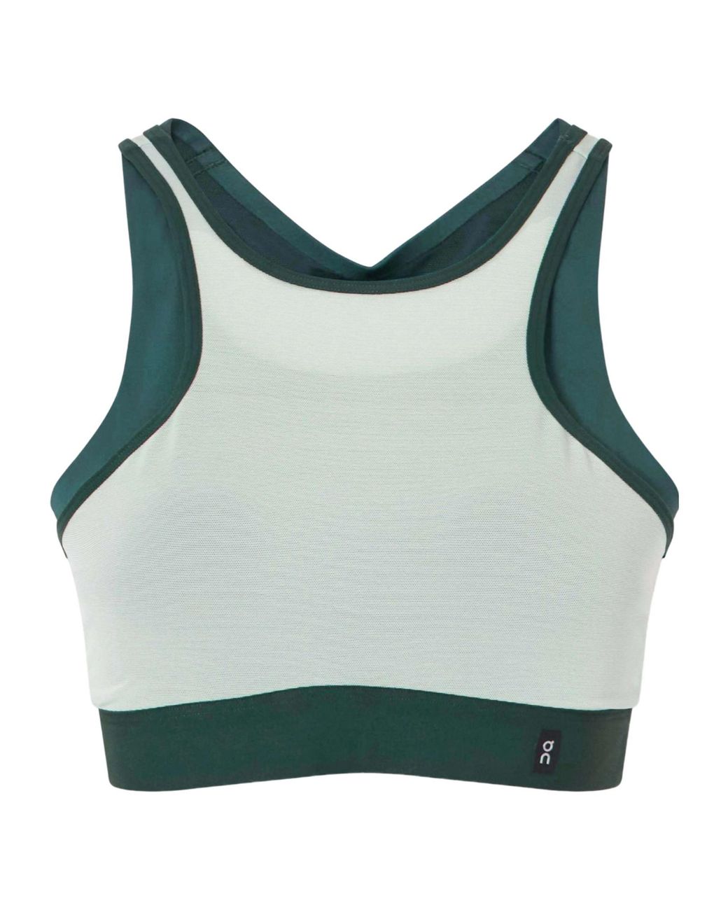 On Shoes Blue Performance Recycled Sports Bra