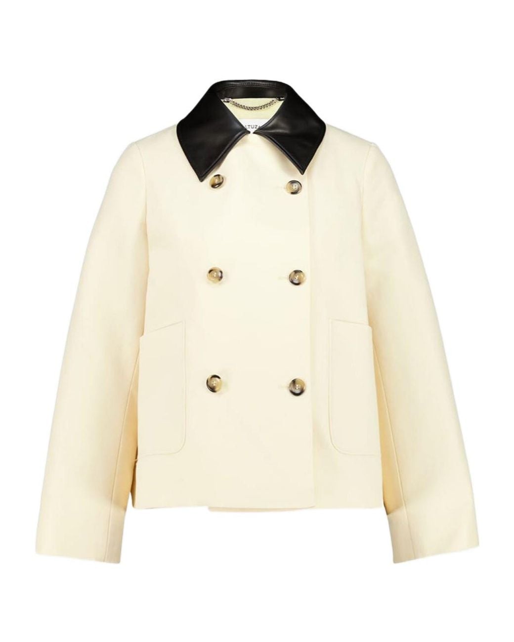 Altuzarra Natural Harburg Double-Breasted Jacket