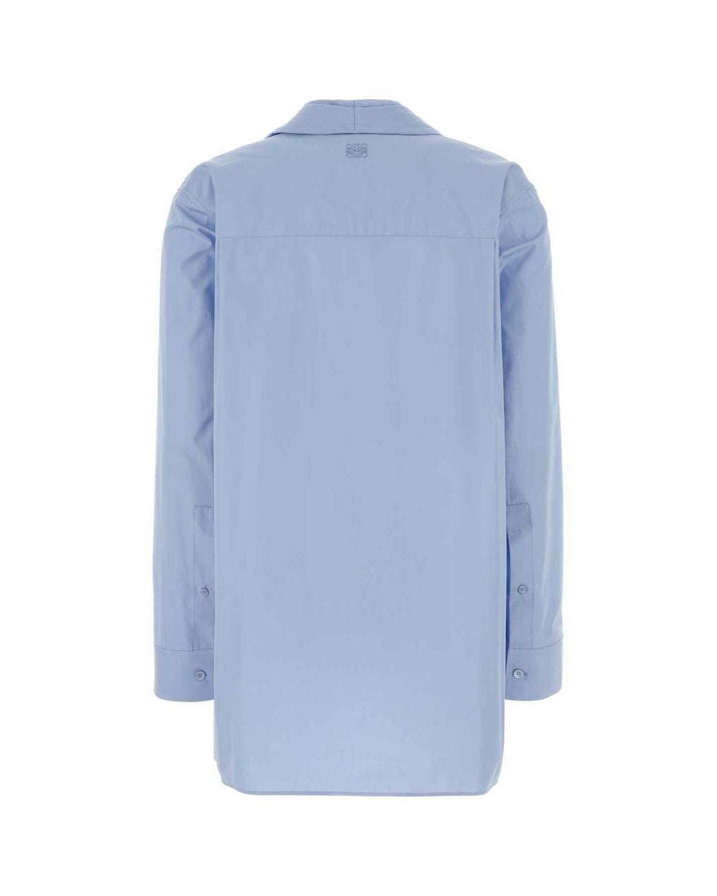 Loewe Blue Chemise En Coton