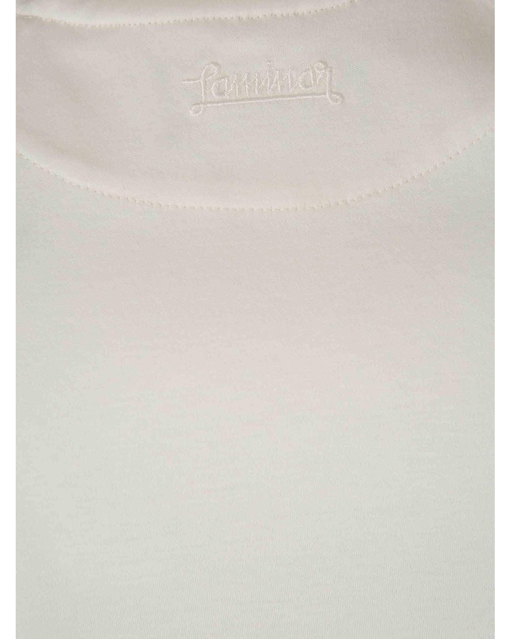 Herno White Short-Sleeved T-Shirt for men