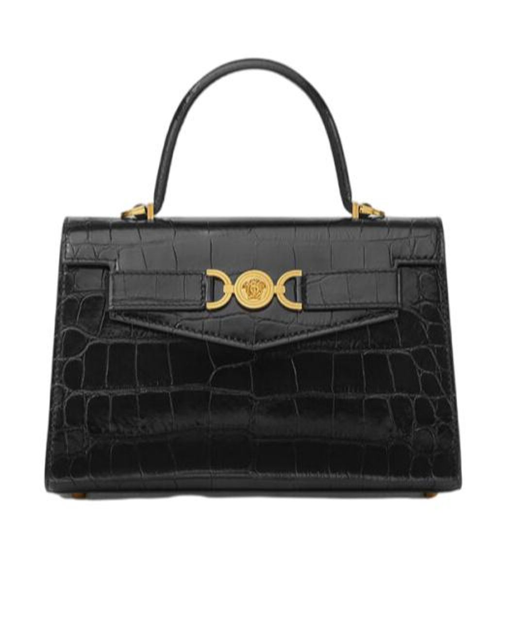 Versace Black Medusa 95 Tote Bag