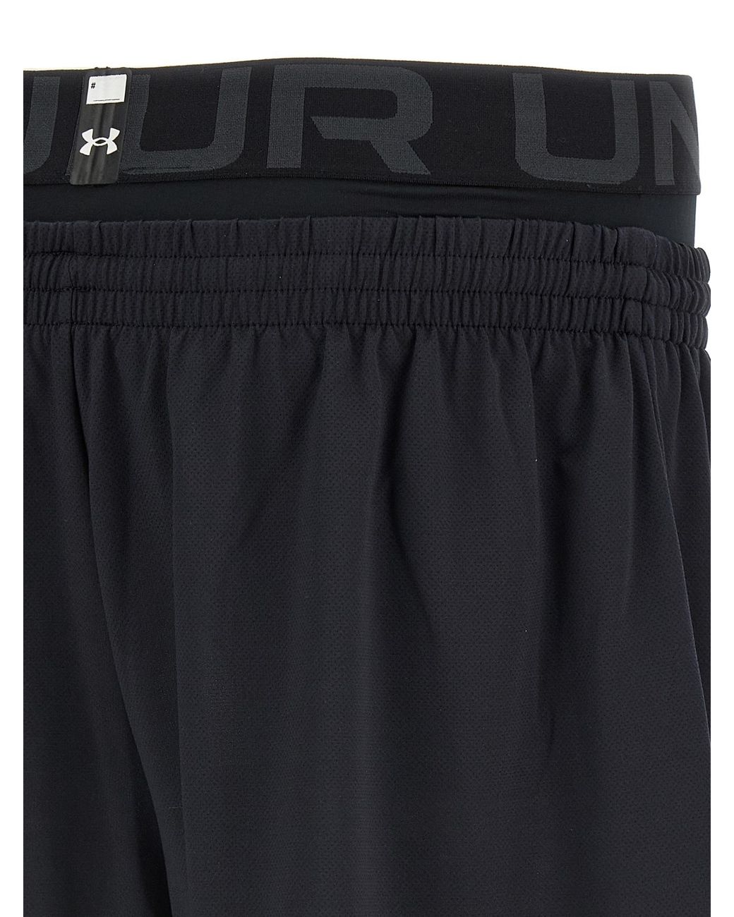 Balenciaga Black Under Armour Running Shorts