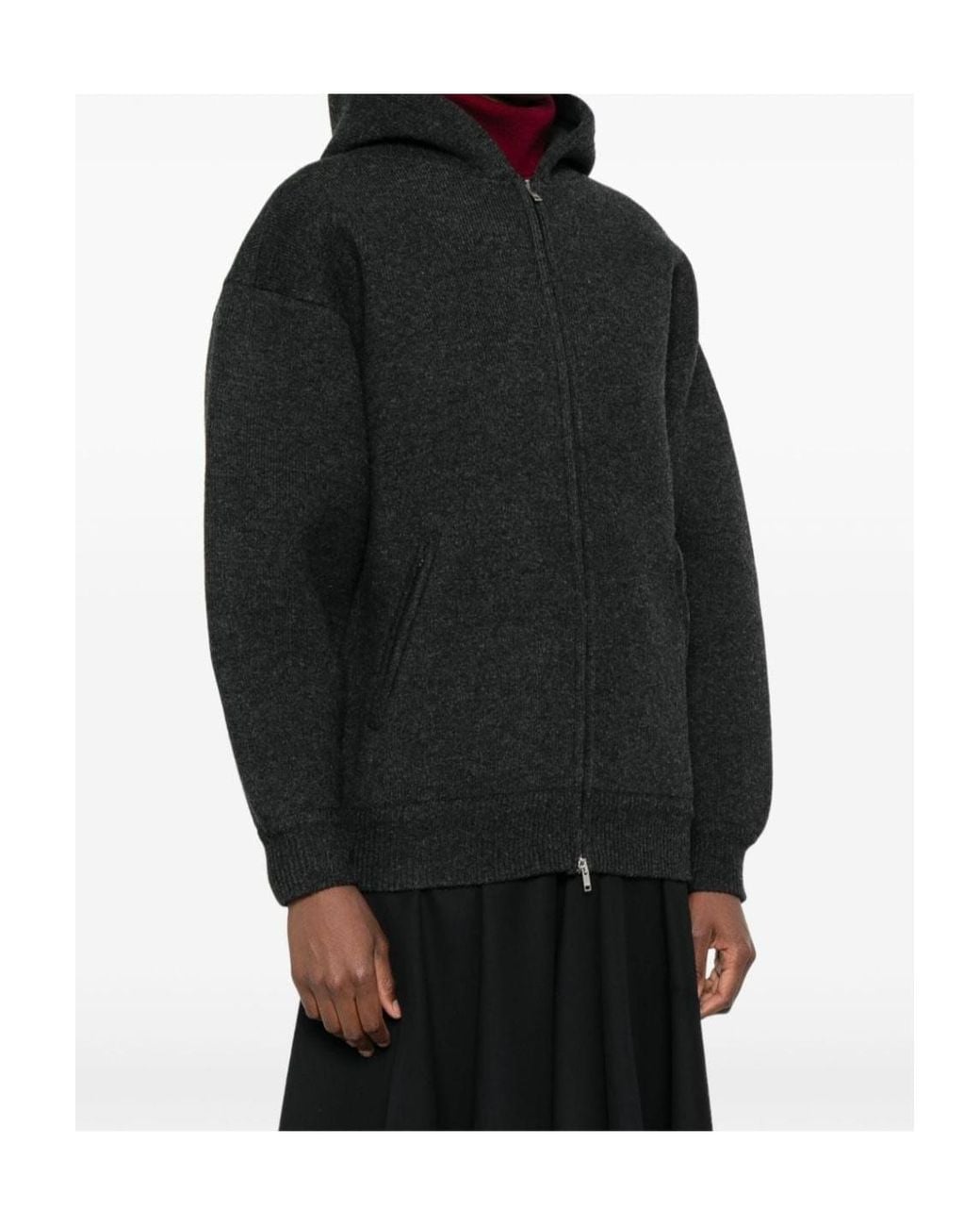 Isabel Marant Black Isabel Marant Lanny Zip-Up Knitted Jacket