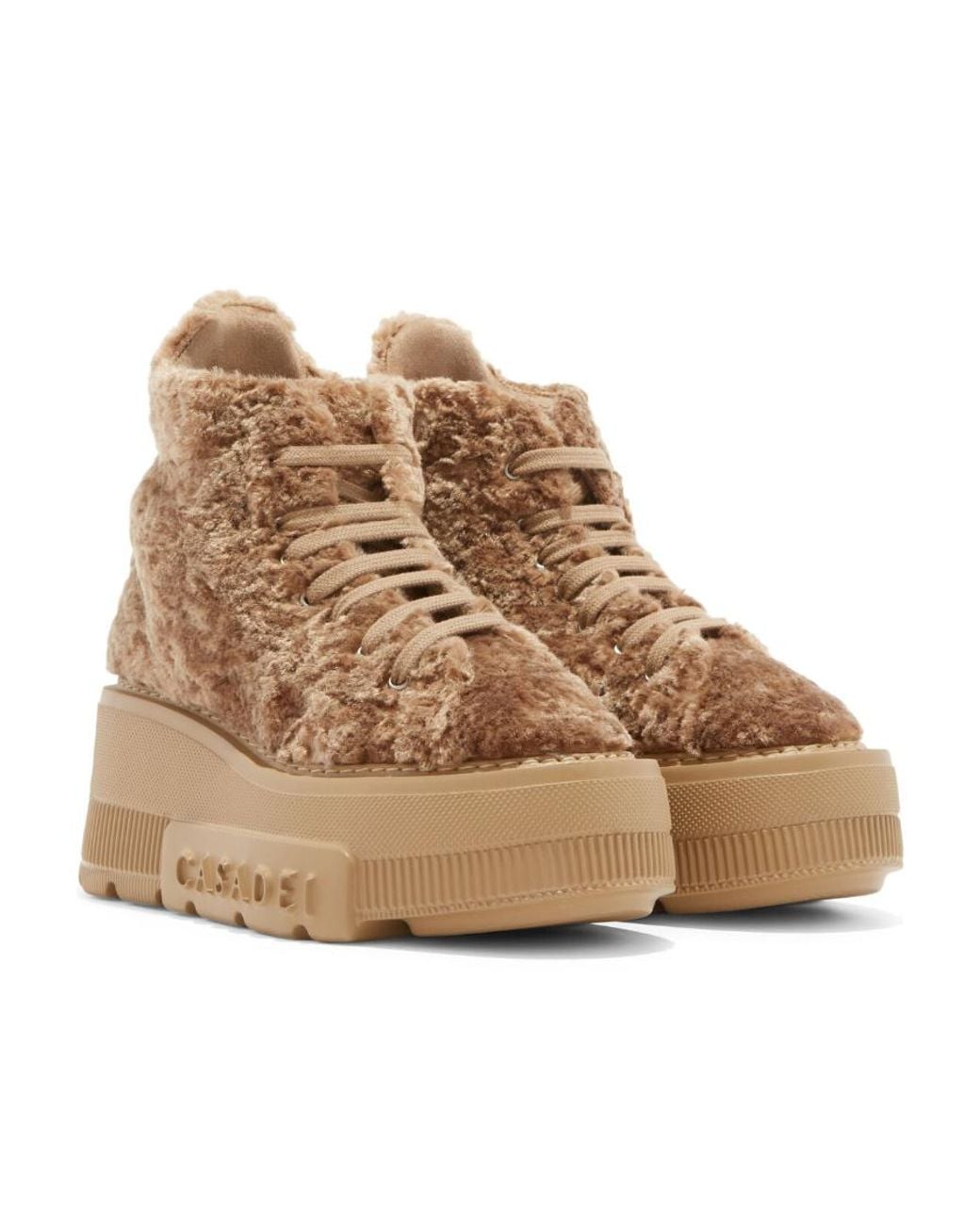Casadei Brown Nexus Senales Sneakers