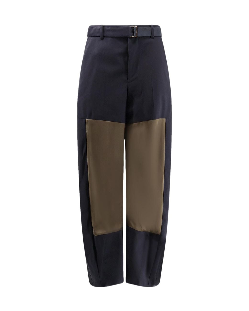 Sacai Blue Belted Wide Leg Pants